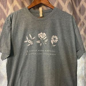 New - Large “A little more kindness a little less judgement” tshirt